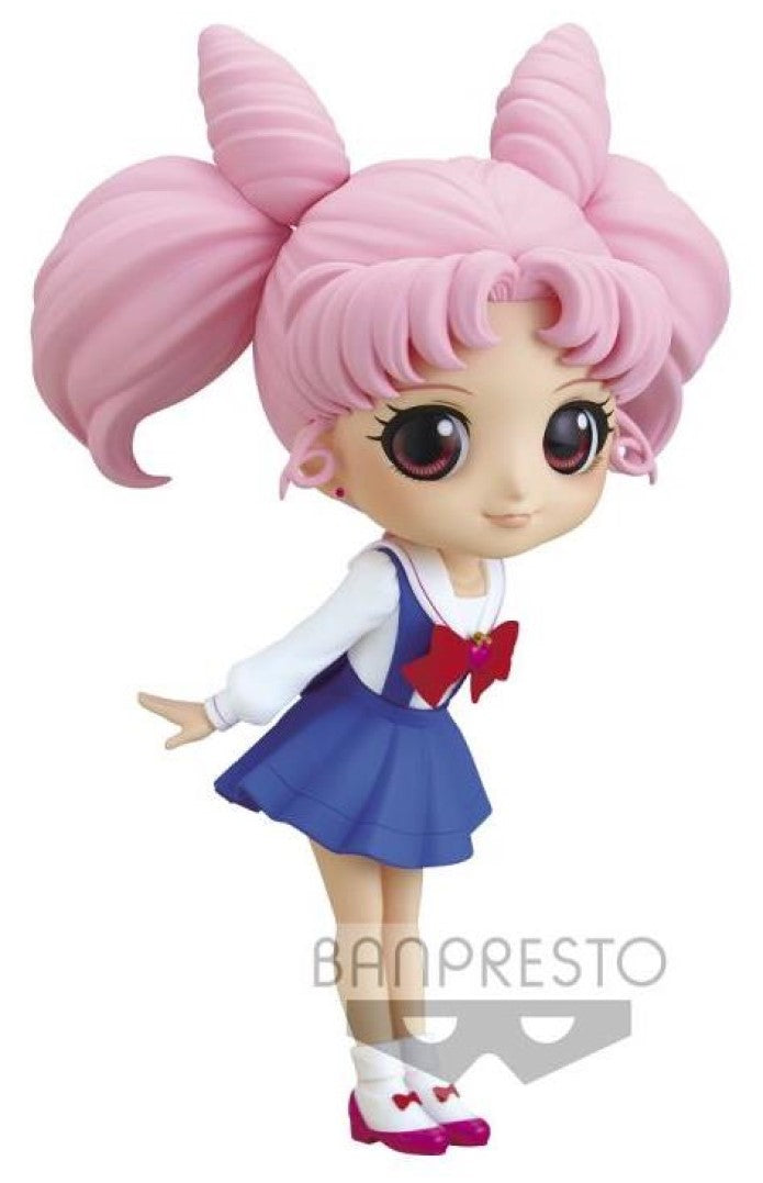 Chibiusa Sailor Moon Qposket Figure - Version A - Anime Collectible for Fans & Gift for Cosplay Enthusiasts