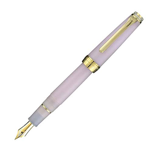 Sailor 11-3059-304 Fountain Pen - Four Seasons Weave Design with Rain Sound & Frozen Rain Patterns - Medium Nib for Smooth Writing - Perfect for Journaling, Calligraphy & Elegant Gift Giving