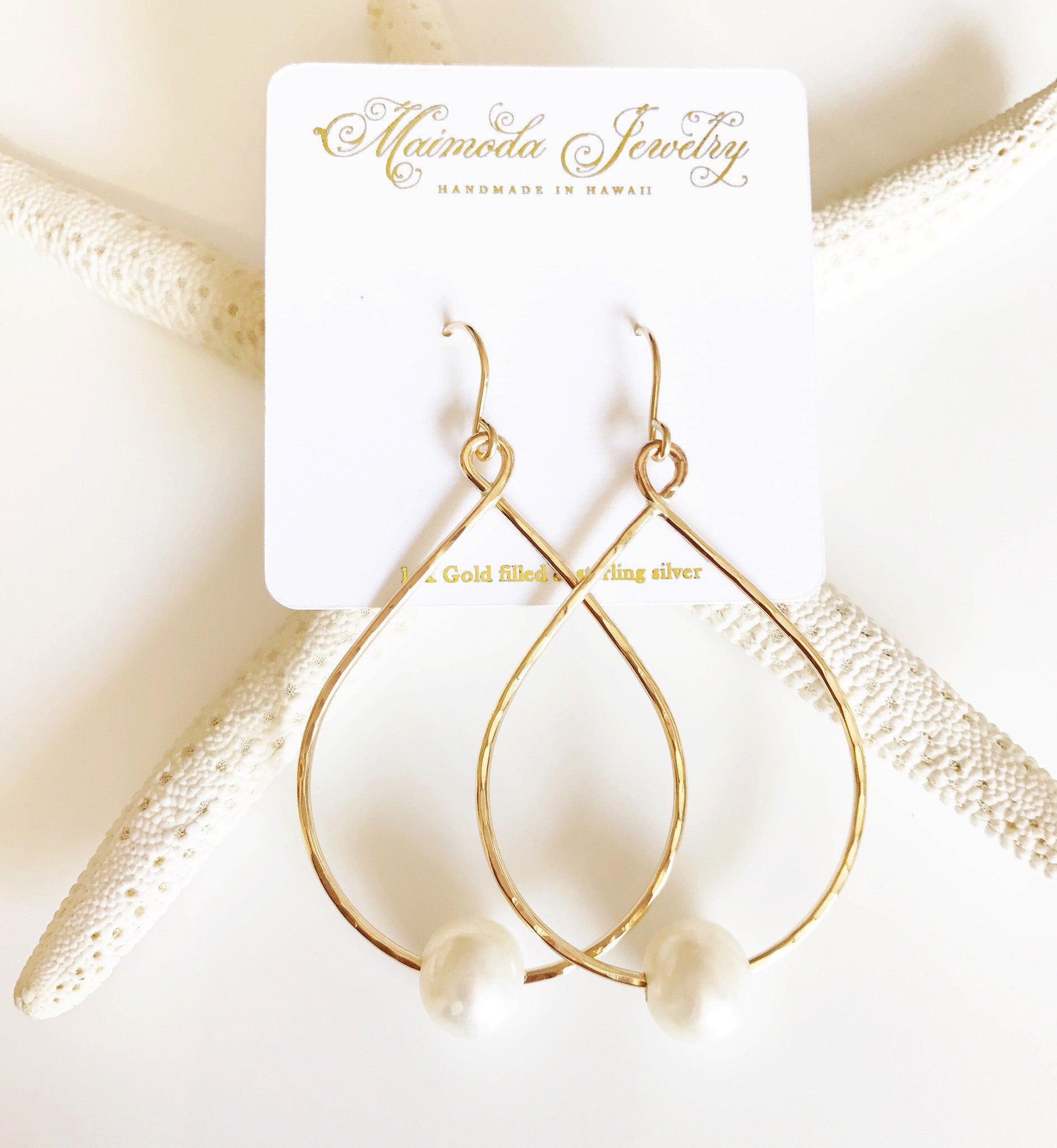 Molly White Pearl Earrings (E353) - Elegant Dangle Earrings for Women, Perfect for Weddings, Parties & Everyday Wear