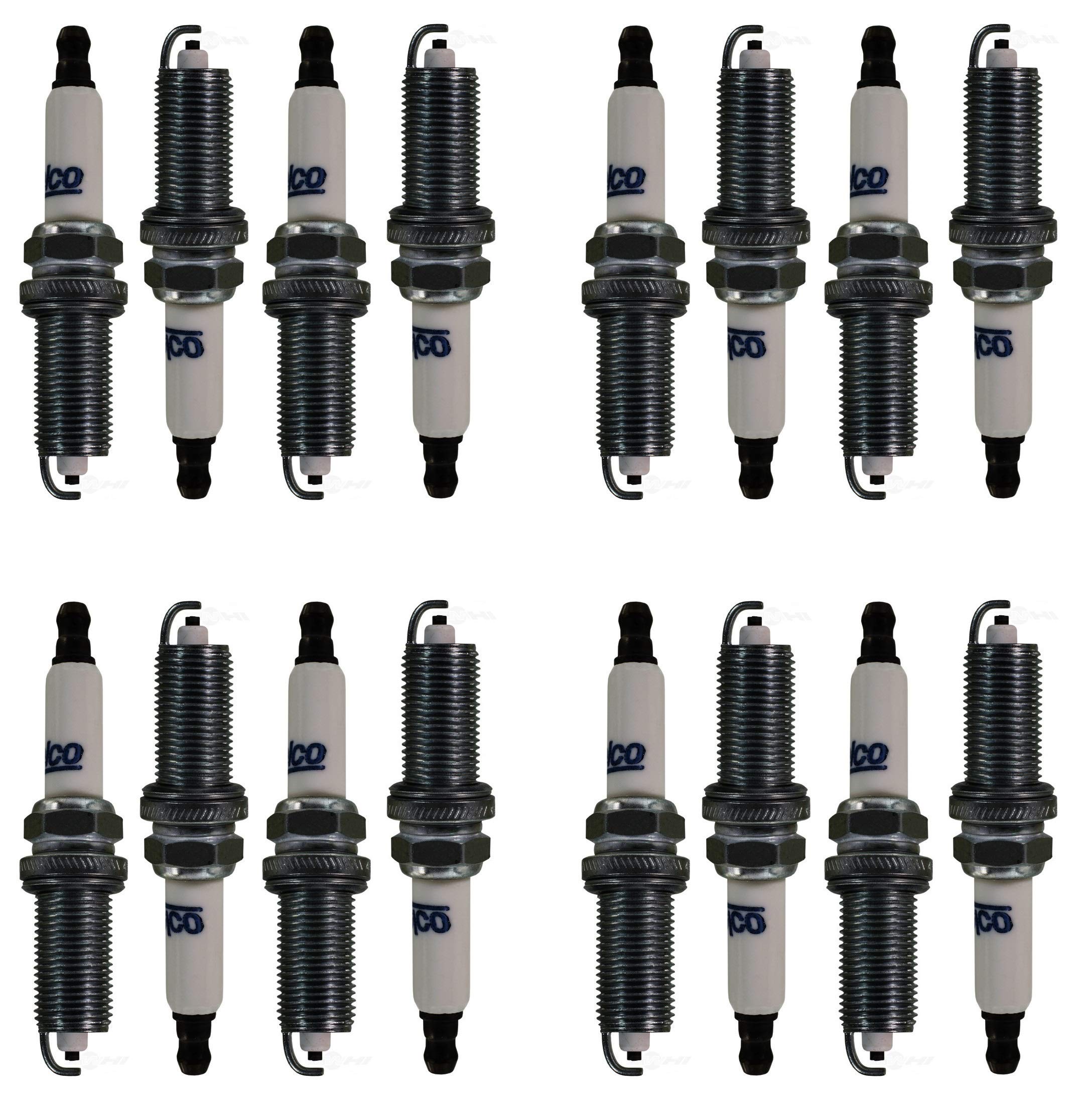 16-Piece Spark Plug Set for Chrysler 300, Dodge, Jeep, Ram 2500 & 3500 V8 Engines - High Performance Ignition Parts for Smooth Acceleration & Fuel Efficiency