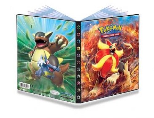 Premium 4-Pocket Trading Card Protector Pages - Pokemon Pyroar Collection - Perfect for Card Storage, Display & Organization - Ideal for Collectors, Tournaments & Gaming Events