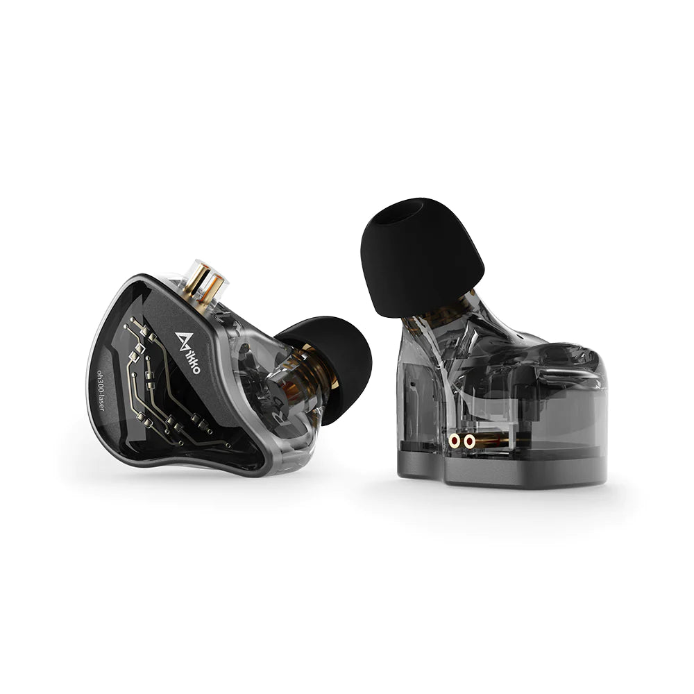 IKKO Lumina OH300 High-Fidelity Dynamic In-Ear Monitors - Premium Sound for Audiophiles, Musicians & Gamers - Perfect for Studio Recording, Live Performances & Gaming