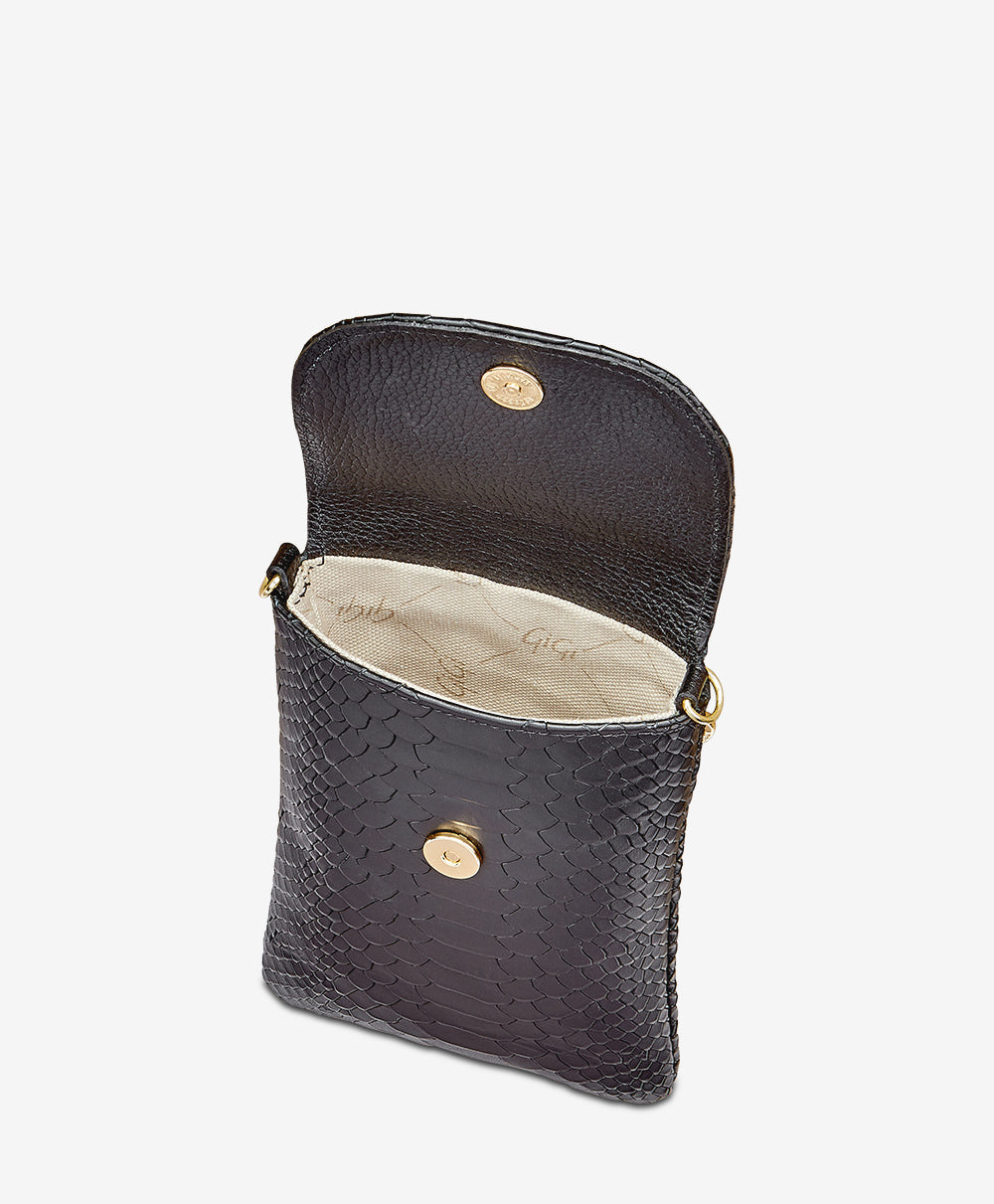 Emmie Crossbody Phone Pouch - Stylish & Secure Small Cell Phone Bag for Women - Perfect for Travel, Shopping, and Everyday Use