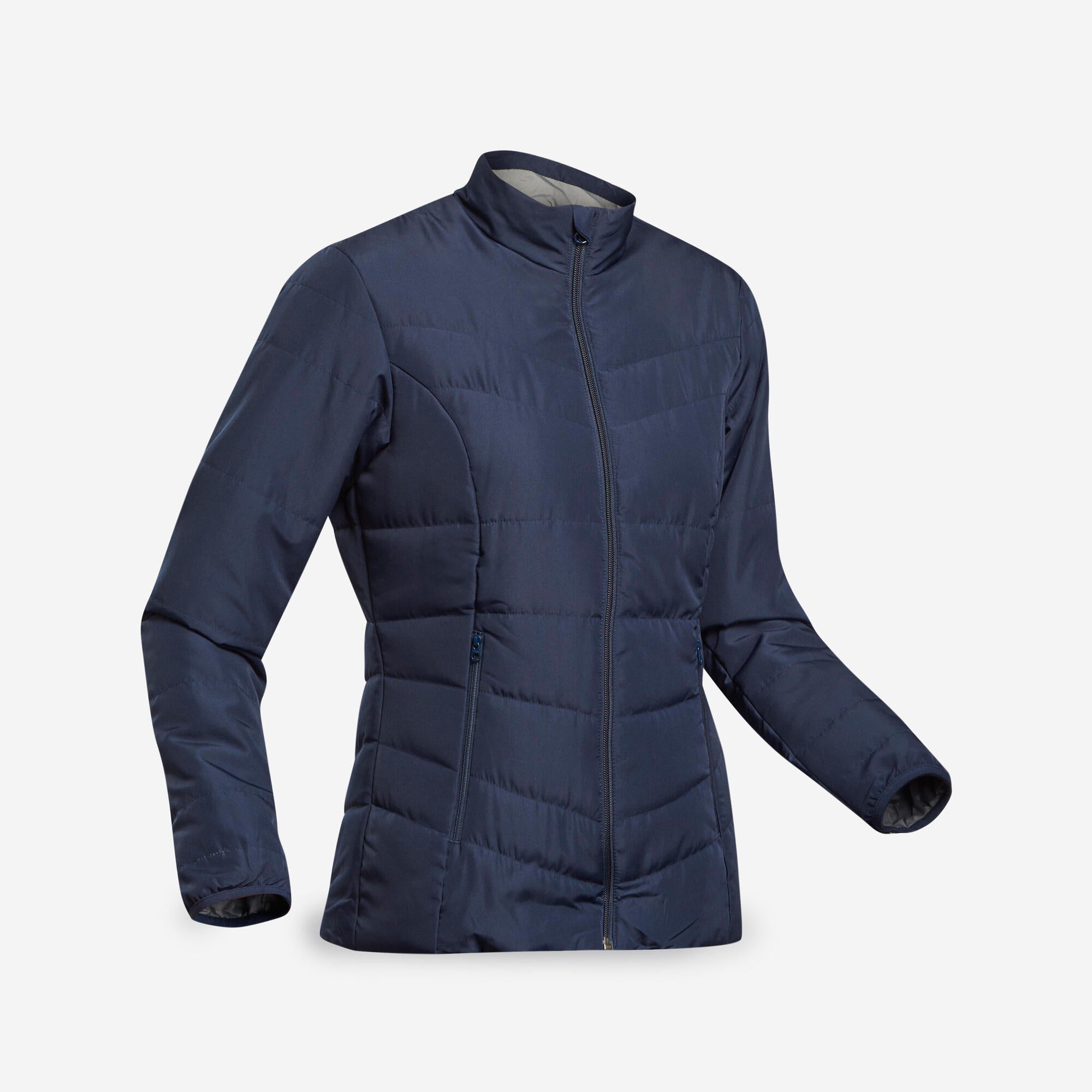 Forclaz Women's Lightweight Synthetic Insulated Padded Jacket for Hiking & Backpacking - Warm & Water-Resistant for 32°F - Perfect for Mountain Adventures & Outdoor Travel