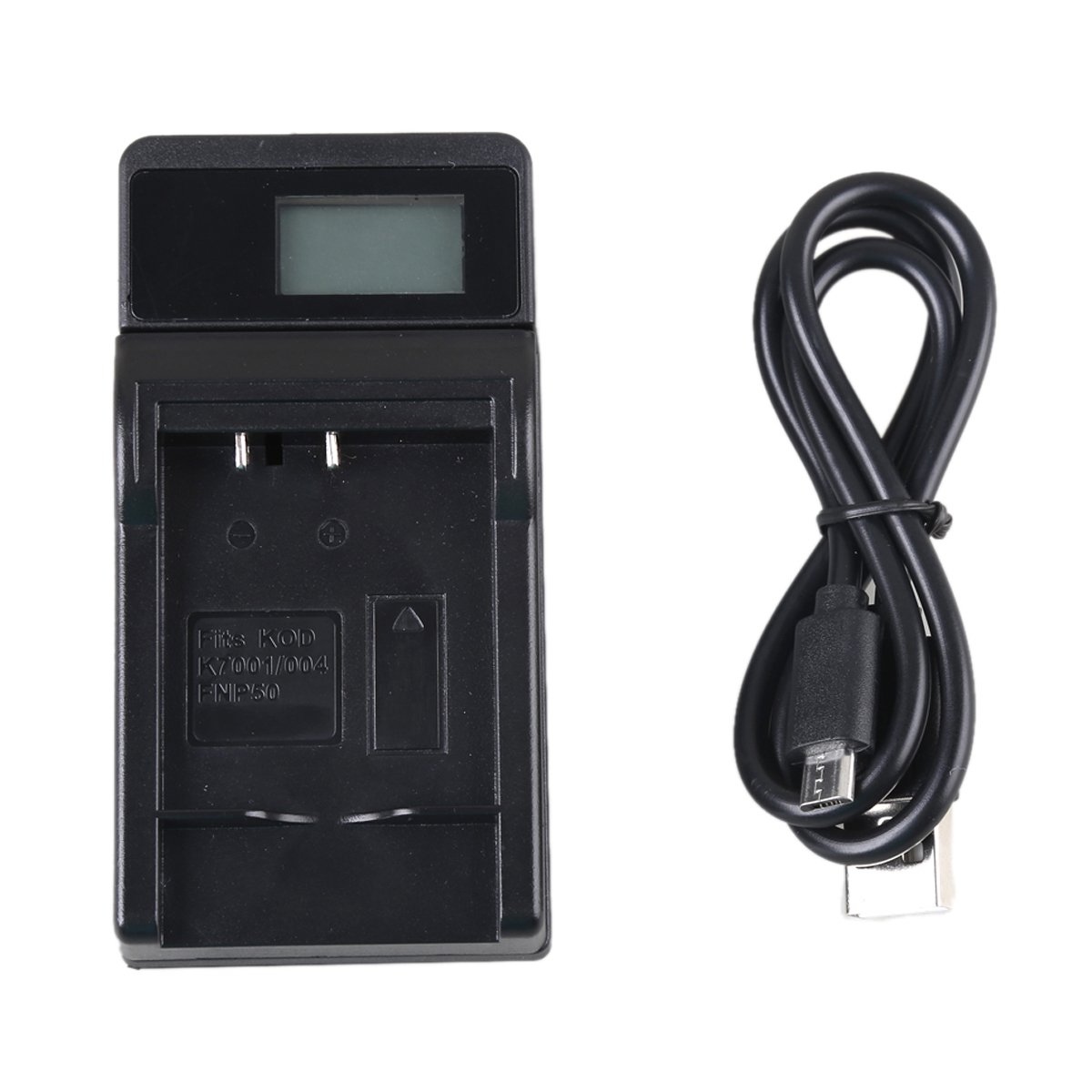JVC GR-DVL300U GR-DVL310U GR-DVL320U MiniDV Camcorder LCD Micro USB Battery Charger - Perfect for Travel, Vlogging & Home Video Recording