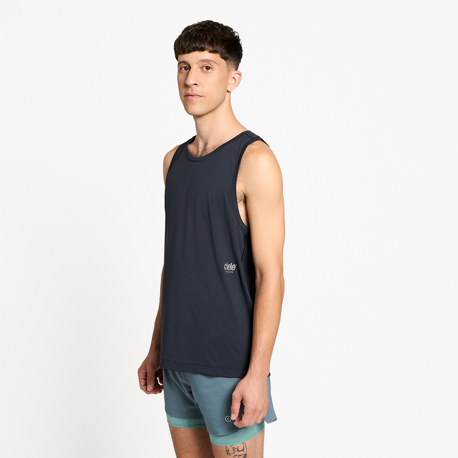 Ciele Men's DLY Running Singlet - Lightweight & Breathable Performance Top for Marathon, Training & Workouts