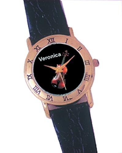 Music Treasures Violin Watch - Elegant Musical Instrument Inspired Timepiece for Musicians & Music Lovers | Perfect Gift for Violinists, Orchestra Members & Classical Music Enthusiasts