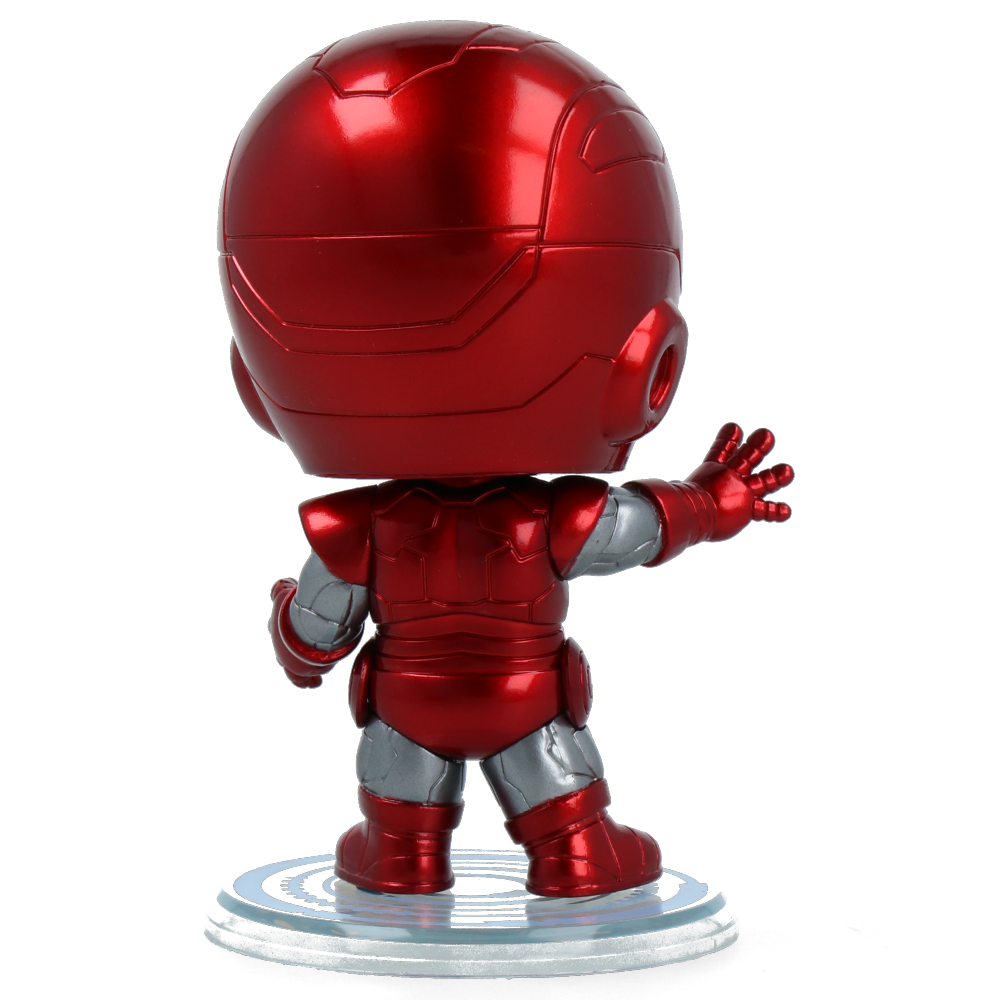 Marvel Comics Iron Man Silver Centurion Armor Cosbaby Figurine - Collectible Action Figure for Display, Gifts & Marvel Fans