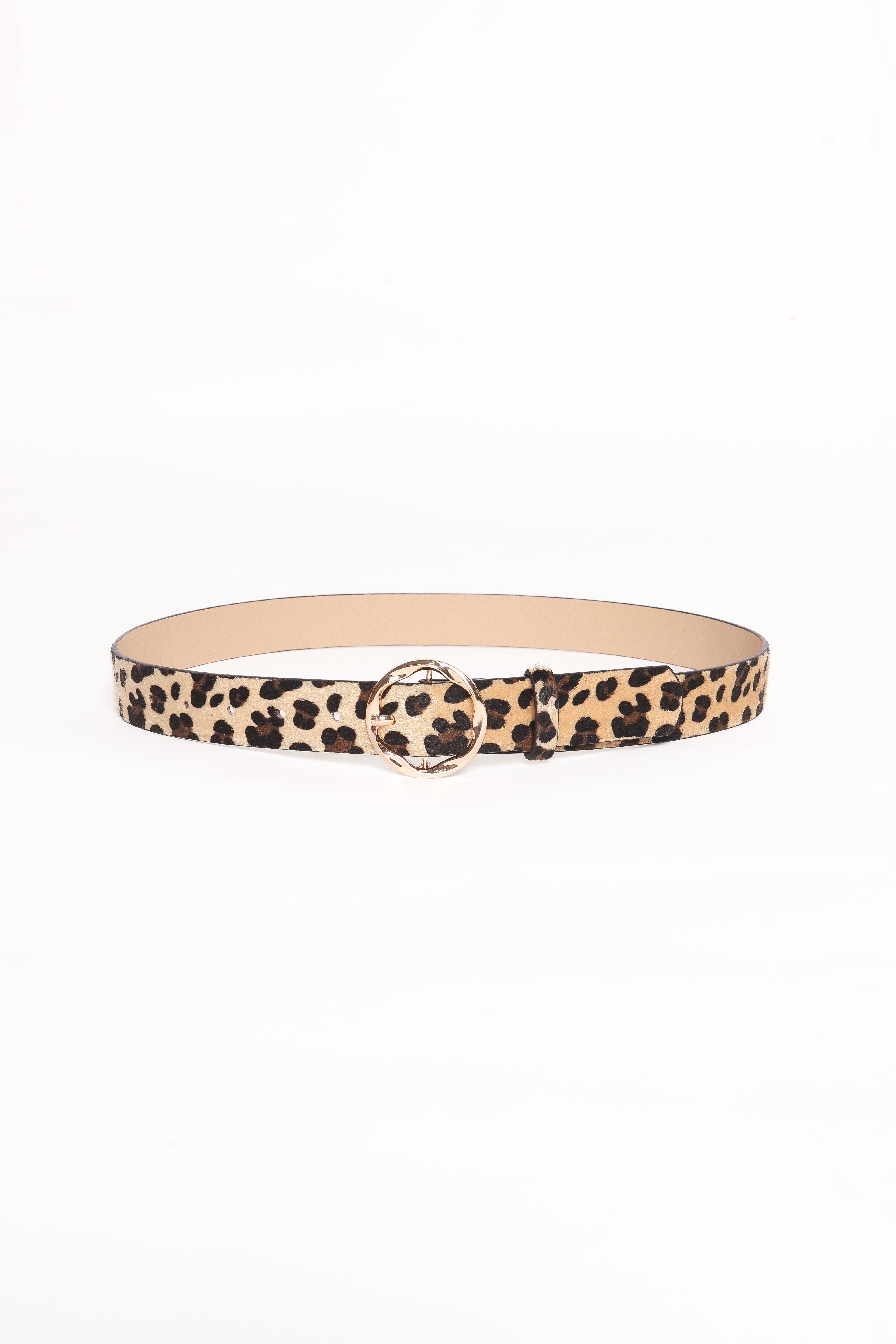 Jolene Leopard Print Belt for Women - Stylish Animal Pattern Waist Belt - Perfect for Casual Outfits, Dresses, and Jeans
