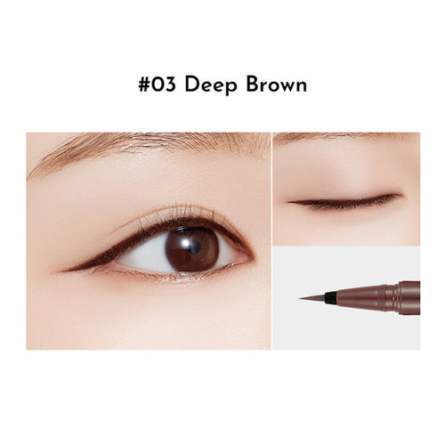 A'PIEU Born To Be Madproof Liquid Eyeliner 0.6g - Waterproof, Smudge-Proof (3 Colors) | Perfect for Everyday Makeup, Party Looks & Special Occasions