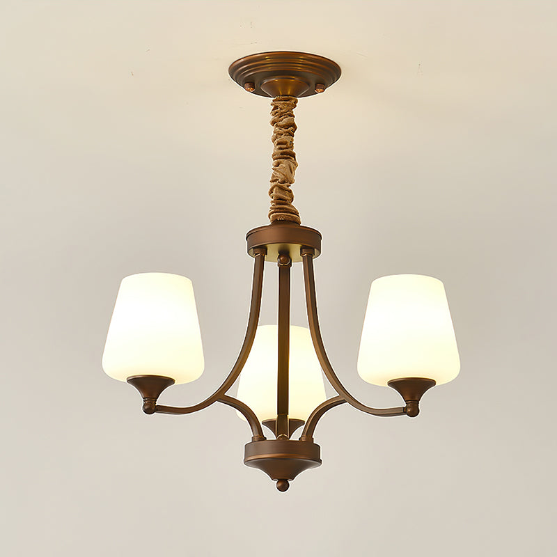Adalyn Crystal Chandelier - Modern 6-Light Ceiling Fixture with LED Bulbs for Dining Room, Living Room & Bedroom Lighting