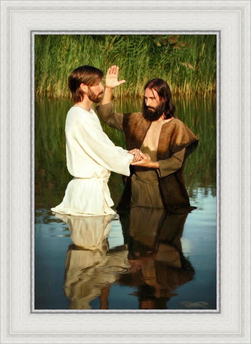 Behold The Lamb Of God - Religious Wall Art Decor for Home & Church - Perfect for Christian Faith Inspiration & Spiritual Decorations