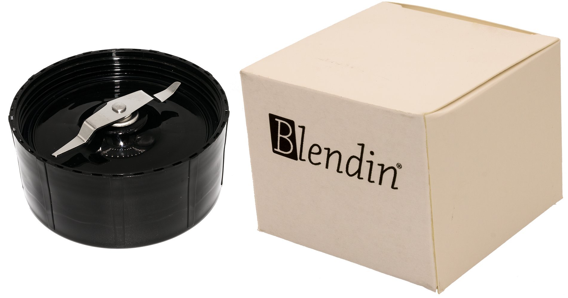 Blendin Replacement Flat Blade for Magic Bullet Blenders - Compatible with MB-1001, MB-1001B, MBR-1101, MBR-1701, MBR-1702, MBR-0301 - 250W Blender Replacement Part - Perfect for Smoothies, Shakes & Food Prep
