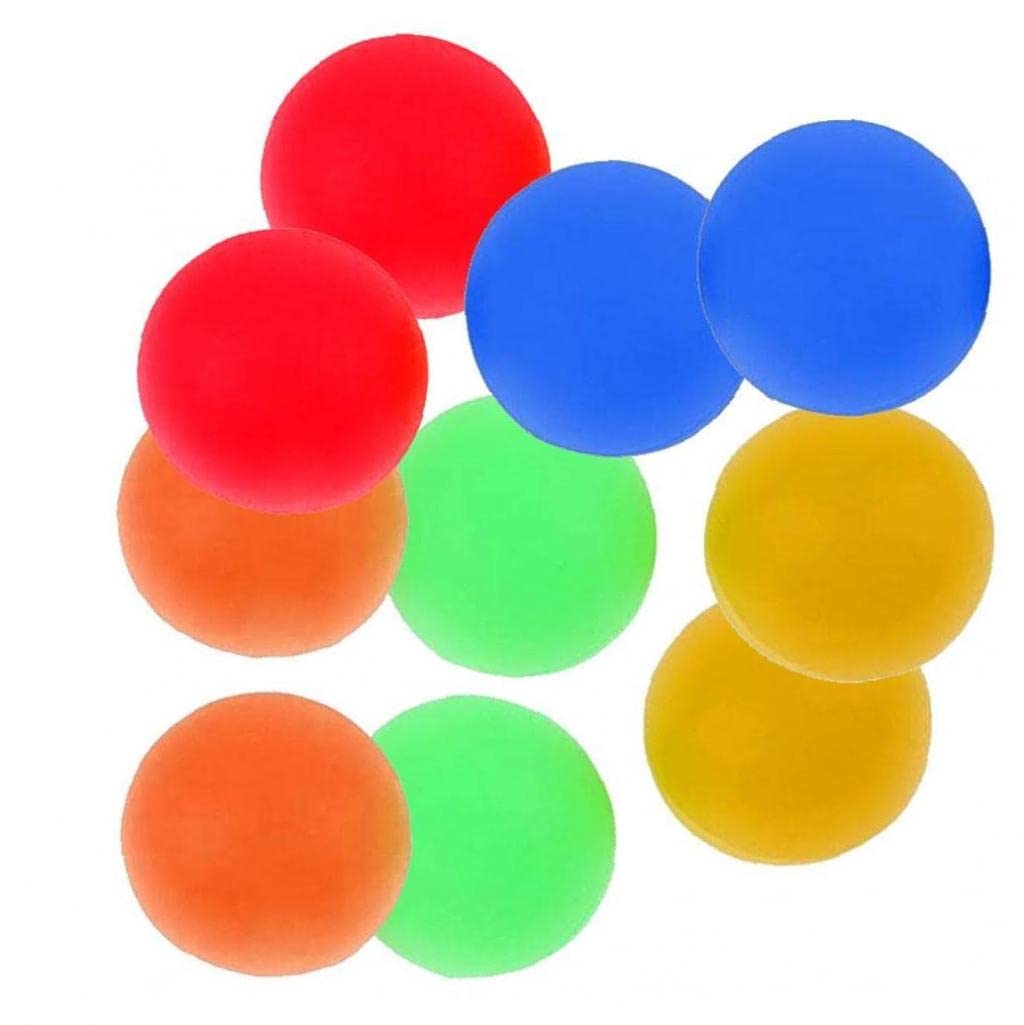 10-Pack Lightweight PVC Beach Balls - Durable Paddle Ball Replacement for Outdoor Games, Pool Party, Backyard Fun & Summer Activities - Perfect for Beach, Lawn, Picnic & Family Gatherings