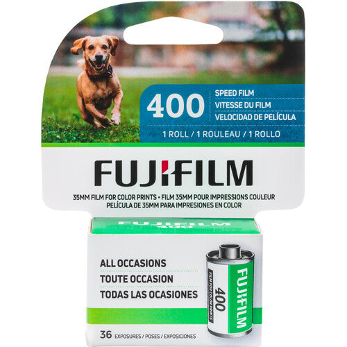Fujifilm Superia X-TRA 400 35mm Color Negative Film - 36 Exposures, Single Roll for Professional & Amateur Photography - Perfect for Portraits, Landscapes & Low Light Conditions