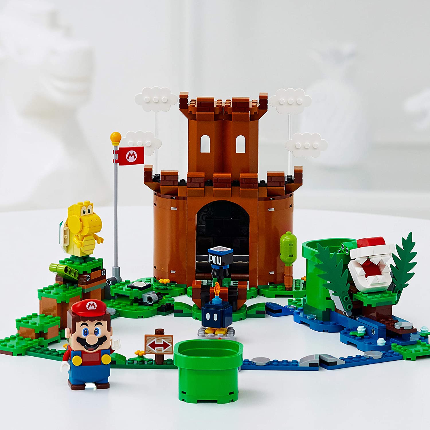 LEGO Super Mario Guarded Fortress Expansion Set 71362 - Interactive Building Toy for Kids Ages 6+ | Collectible Mario Bros Playset with Action Figures | Perfect for Creative Play & Display