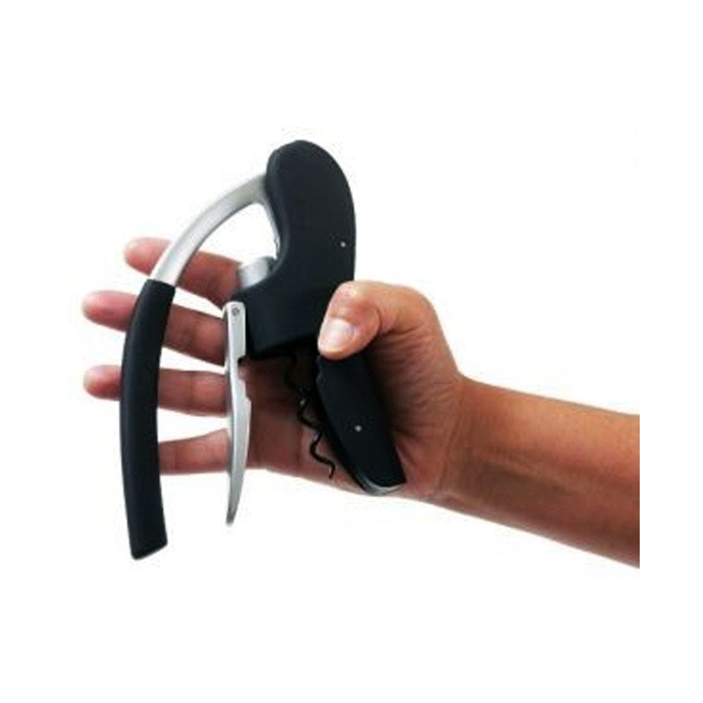 Speed Pull Decorker - Quick & Easy Wine Bottle Opener for Home, Parties & Gifts | Premium Stainless Steel Corkscrew with Ergonomic Handle