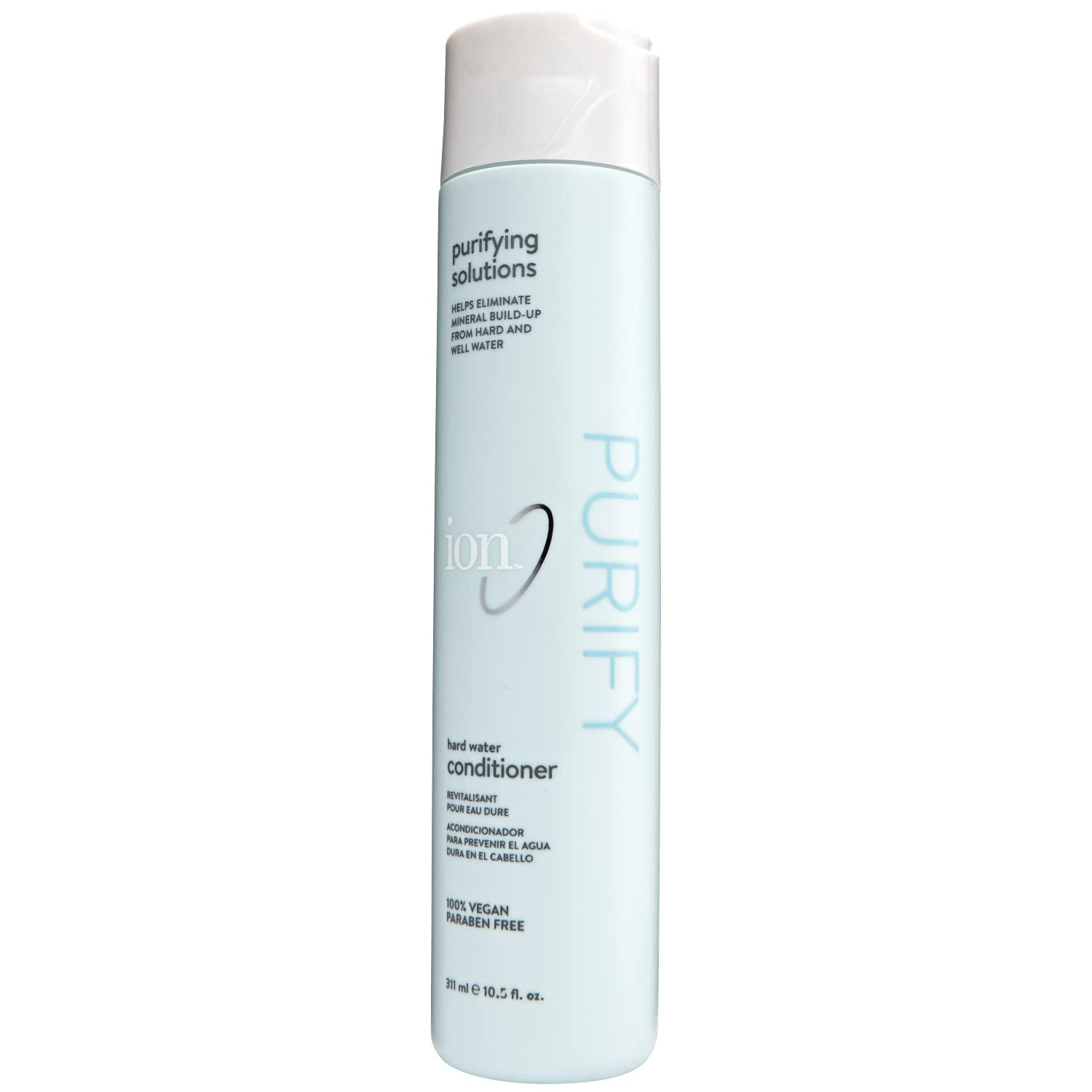 ion Hard Water Conditioner - Lightweight Formula Prevents BuildUp, Adds Shine & Moisture, Vegan - Ideal for Showers, Baths & Hair Care