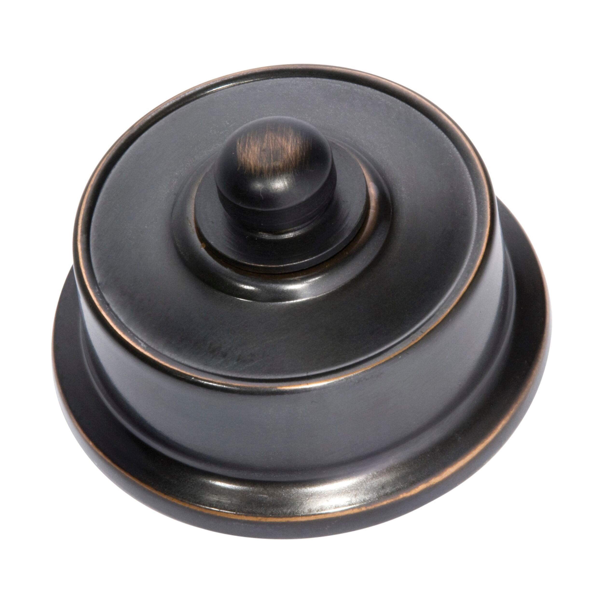 Vintage Copper Fan Controller - 5493 Model, D62xP38mm Size - Perfect for Antique HVAC Systems & Home Restoration Projects