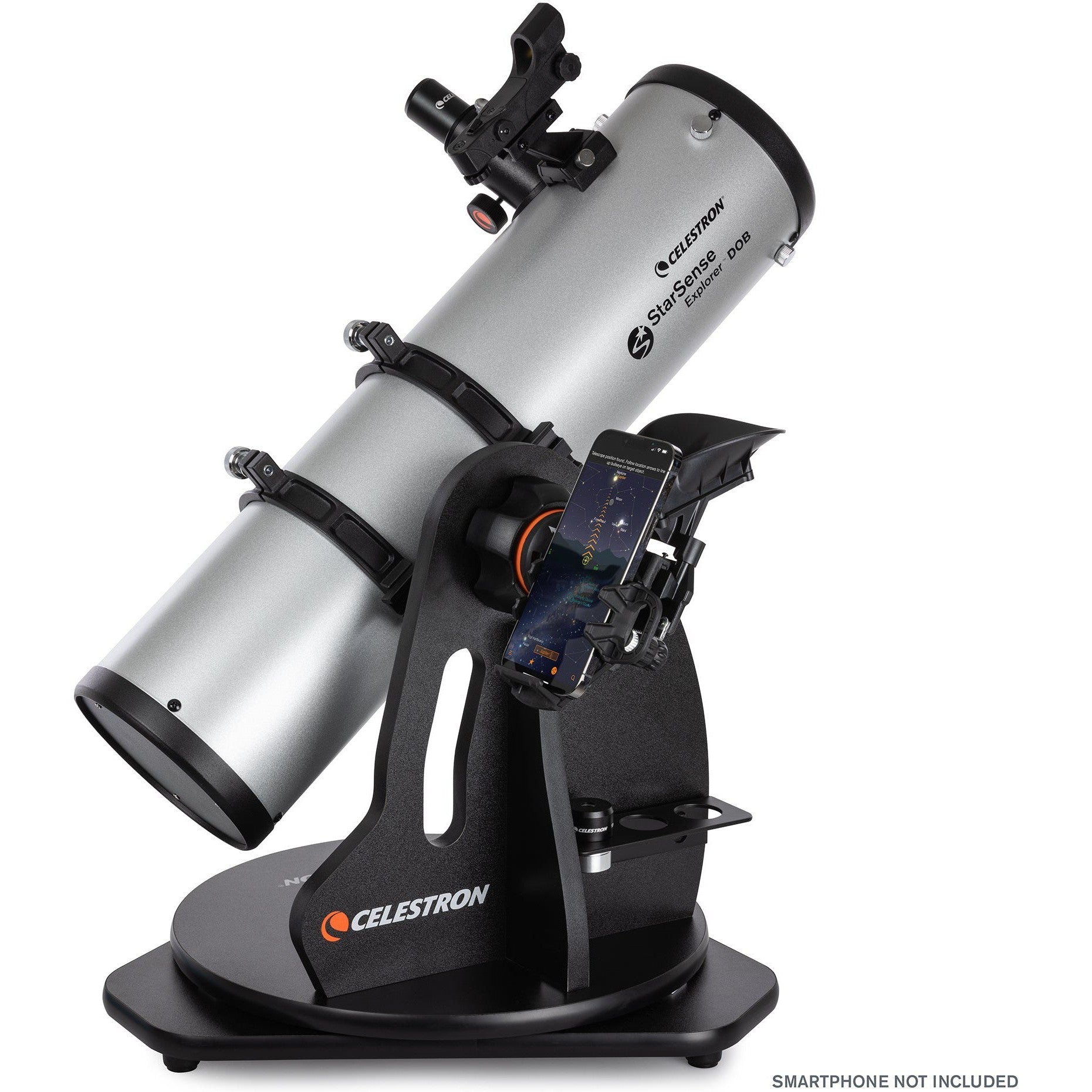 StarSense Explorer 130mm Smartphone App-Enabled Tabletop Dobsonian Telescope for Beginners - Stargazing, Astronomy Learning & Backyard Observation