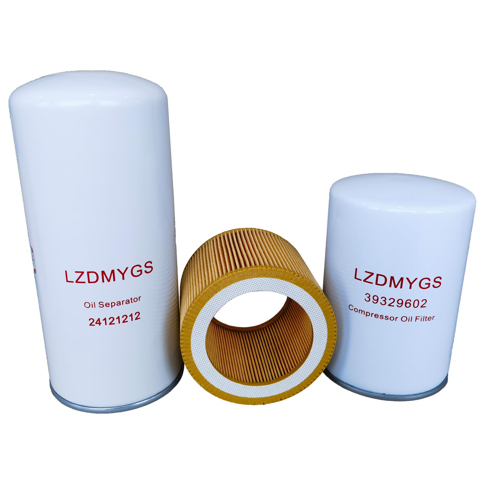 UP5 & UP6 Air Compressor Filter Replacement Kit - 24121212 Oil Separator + 39329602 Oil Filter + 88171913 Air Filter | Compatible with Industrial & Home Air Compressors for Cleaner Air & Better Performance