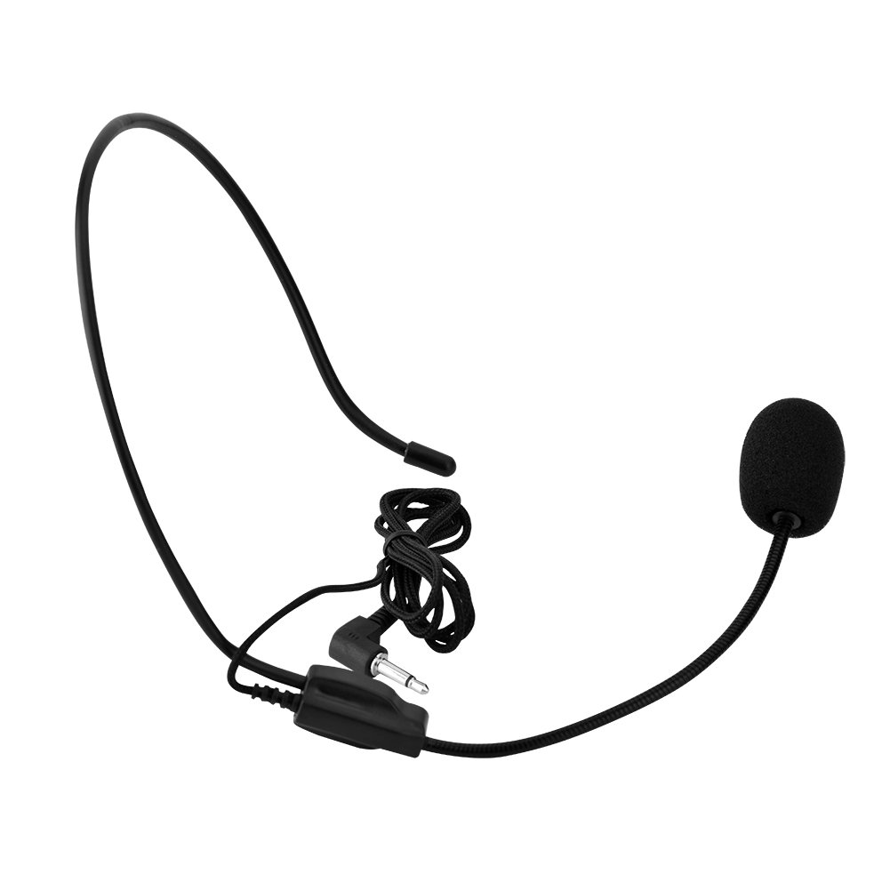 Zopsc Mini Wired Microphone - 3.5mm Condenser Headset Mic with Voice Amplifier for Teachers, Speakers, Presentations | Perfect for Online Classes, Podcasting & Public Speaking