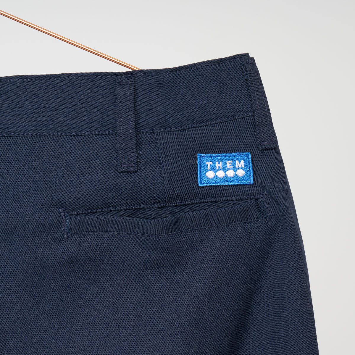 T8 X THEM Worker Pants - Durable Navy Work Pants for Men | Comfortable & Functional for Construction, Carpentry & Outdoor Activities