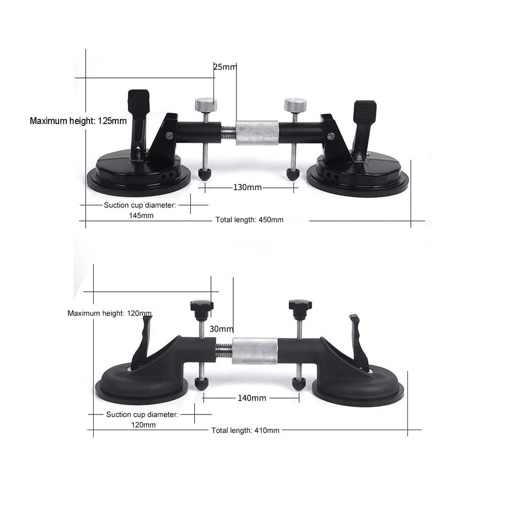 **15cm Marble Tile Leveling System - Vacuum Suction Cup Seam Setter for Seamless Stone Tiling | Perfect for DIY Home Renovation & Professional Floor Installation**