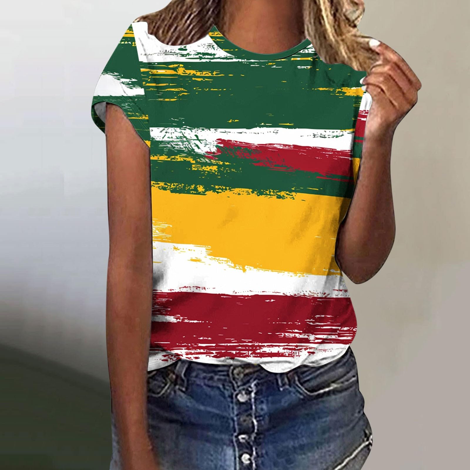 Juneteenth T-Shirts for Women - Celebrate Black Freedom & History - Casual Short Sleeve Crewneck Blouses - Perfect for Juneteenth Celebrations, Black History Month & Everyday Wear