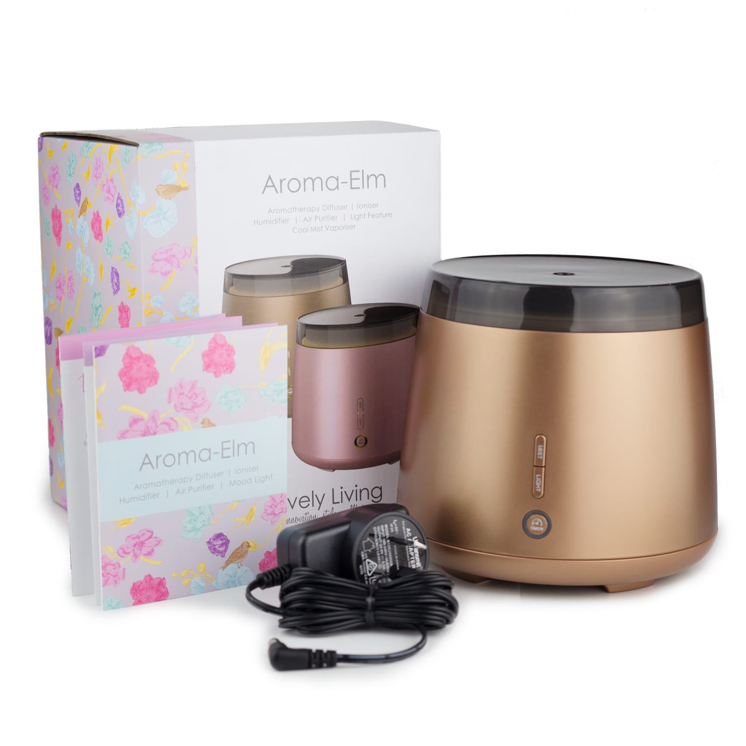 Premium Aromatherapy Essential Oil Diffuser - Ultrasonic Cool Mist Humidifier for Home, Office, Yoga & Spa Relaxation
