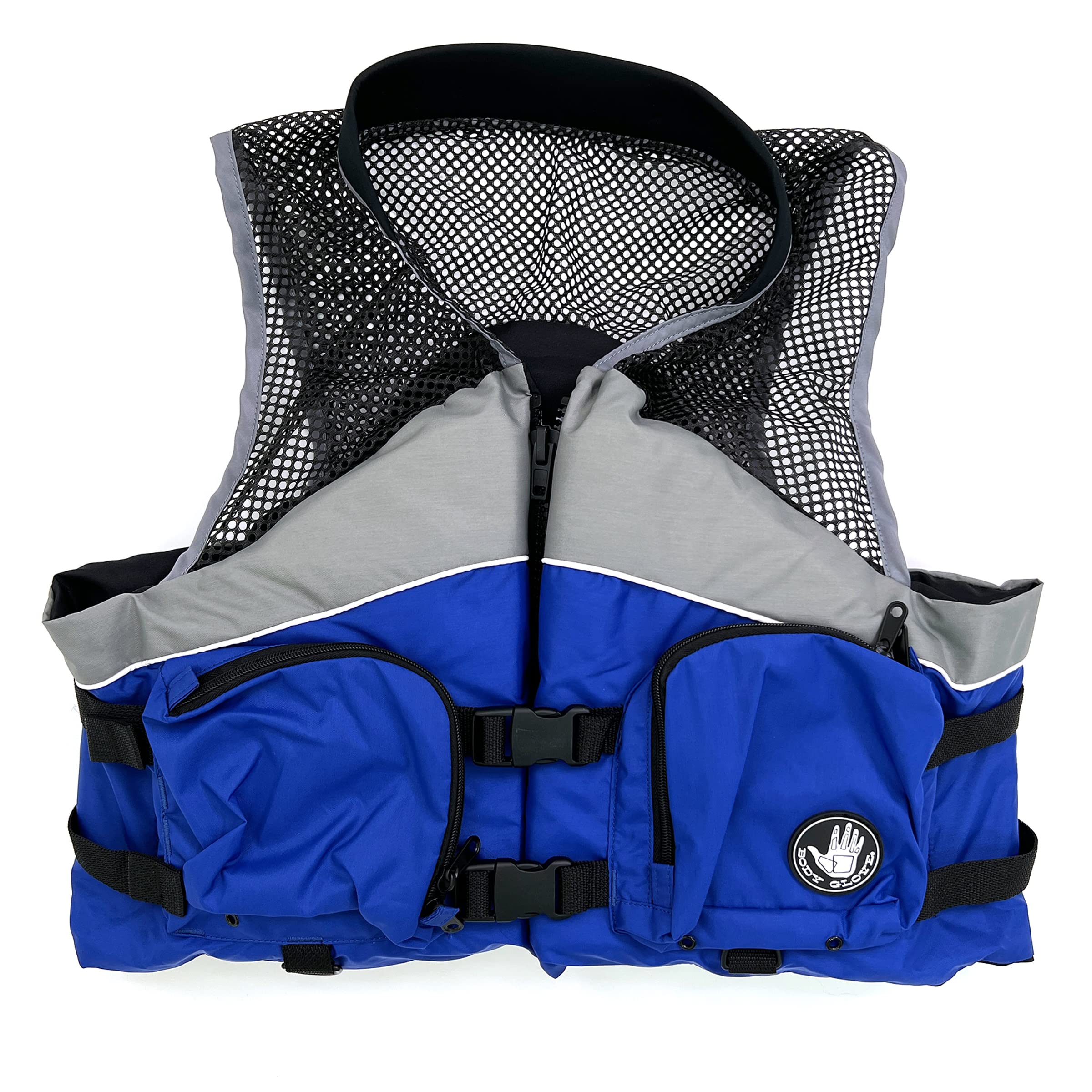 Body Glove Cove Unisex Nylon Fishing Vest - Lightweight Waterproof Jacket for Kayaking, Boating & Outdoor Sports | Safety Gear for Men & Women | Perfect for Fishing, Paddling & Water Activities