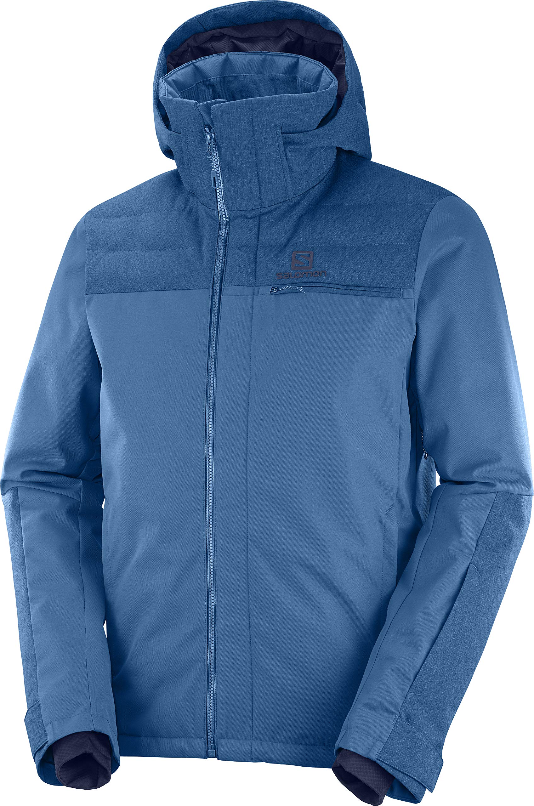 Salomon Men's Stormbraver Waterproof Hiking Jacket - Lightweight Windproof Raincoat for Outdoor Adventures, Camping & Travel