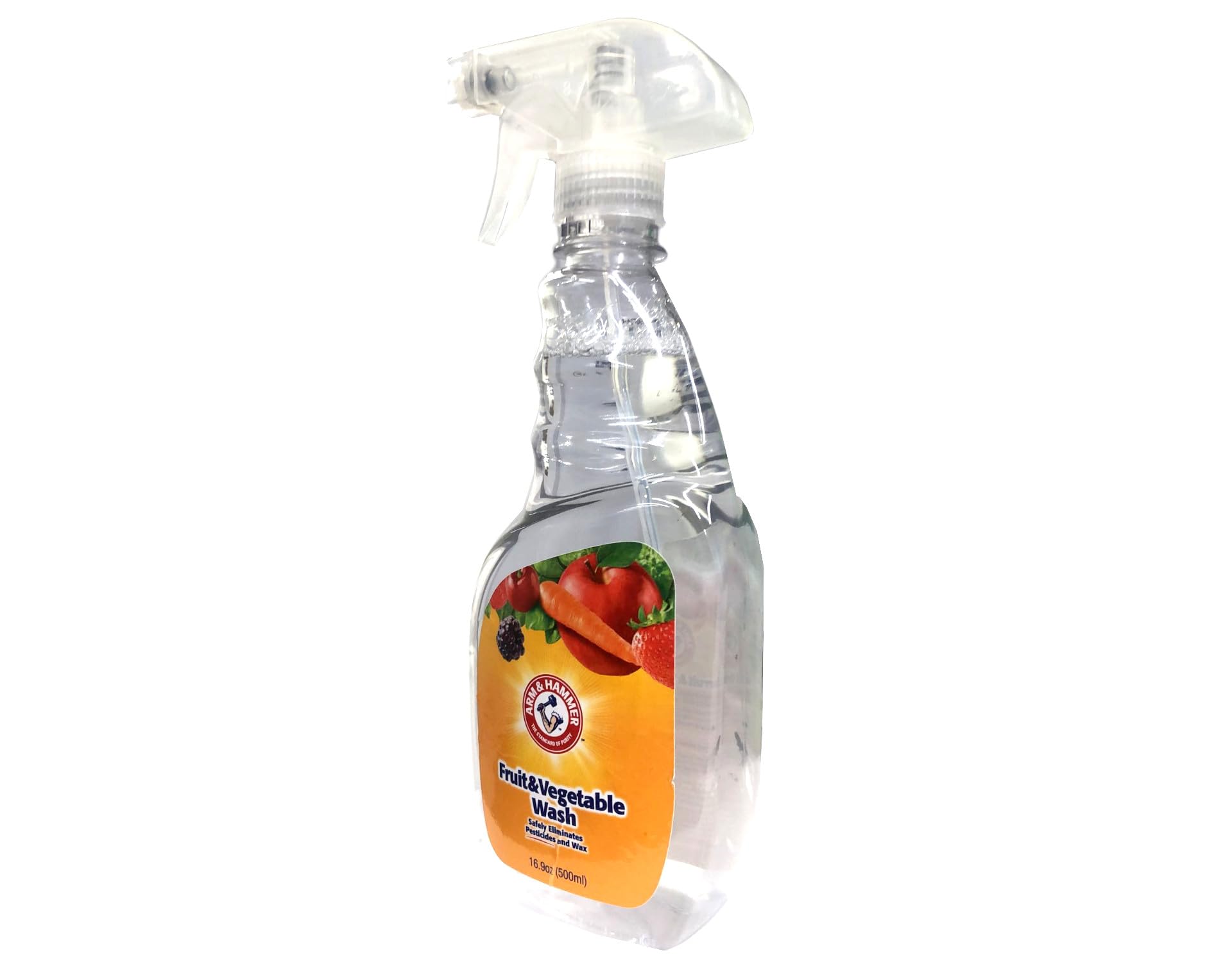 Arm & Hammer Fruit & Vegetable Wash Spray - 16.9oz Natural Produce Cleaner for Fresh Fruits & Veggies | Removes Pesticides & Dirt | Perfect for Organic Produce, Meal Prep & Healthy Eating