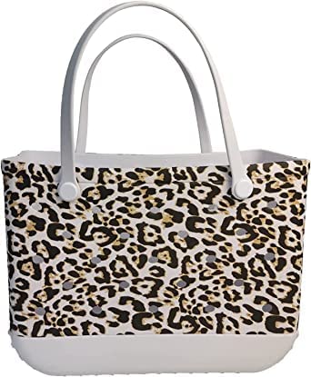 Waterproof Oversized EVA Beach Bag - Sandproof & Washable Tote for Travel, Sports, Market - Perfect for Beach Days, Gym, Shopping & Outdoor Activities