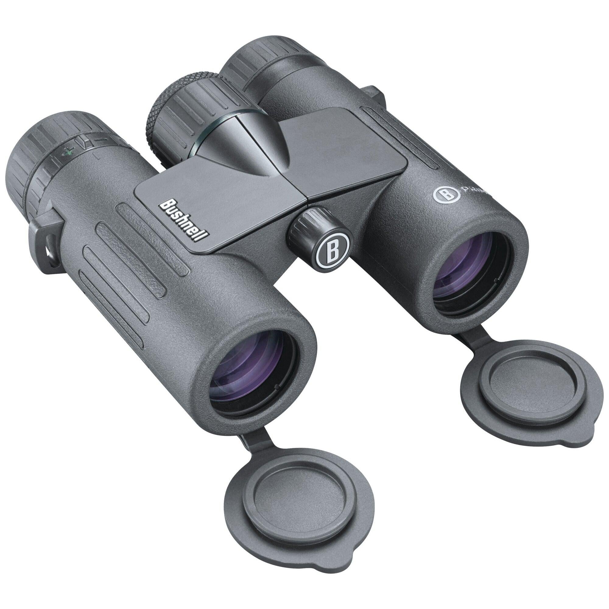 Bushnell Prime 10x28 Roof Prism Binoculars - Compact & Lightweight for Bird Watching, Hiking, and Outdoor Adventures