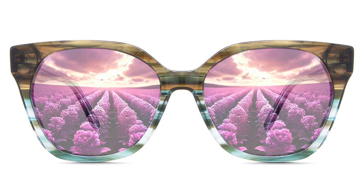 Josie Women's Prescription Tinted Glasses - Fashionable & UV Protection Eyewear for Reading, Driving & Outdoor Activities