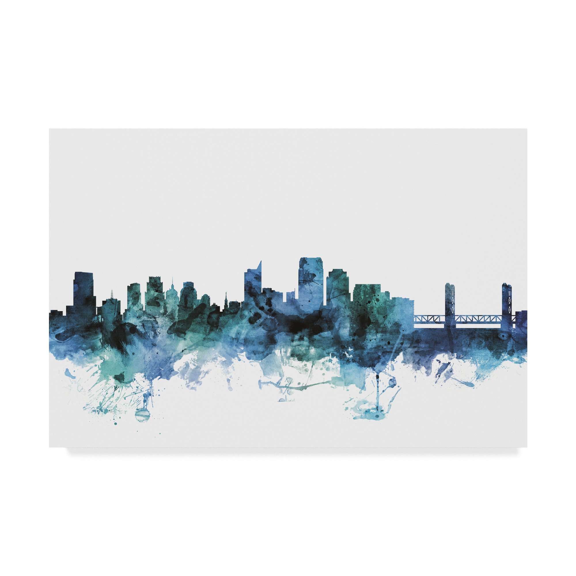 Trademark Fine Art Michael Tompsett Canvas Print - Vibrant Multicolor Wall Art for Living Room, Bedroom & Office Decor