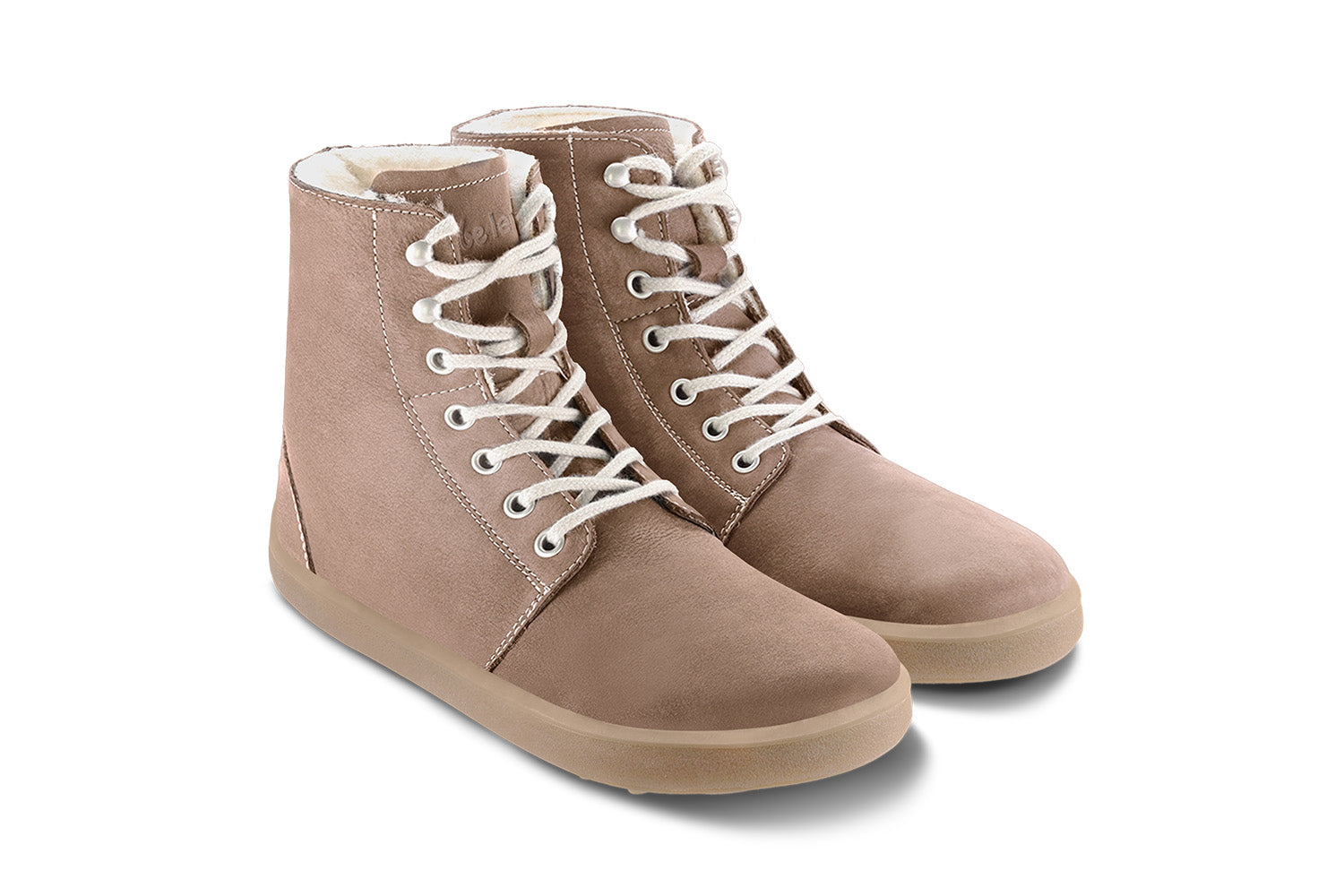 Be Lenka Winter 3.0 Barefoot Boots for Women - Warm Waterproof Winter Shoes, Comfortable Minimalist Footwear in Walnut Brown - Perfect for Snow Hiking, Cold Weather Walking & Outdoor Activities