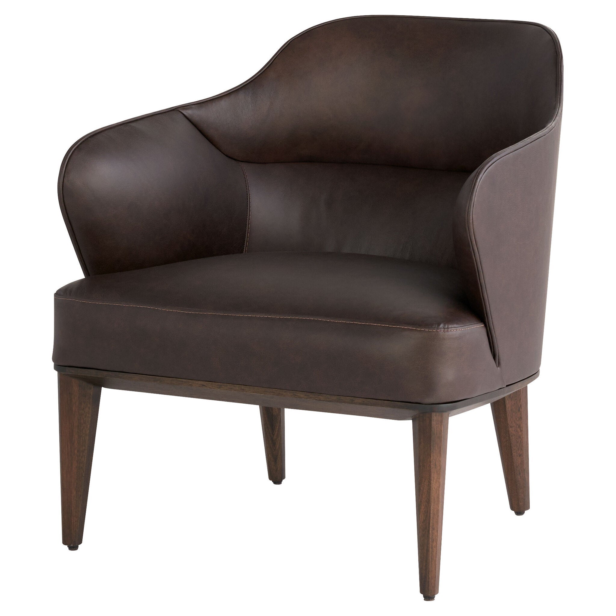 Cyan Design 11725 Agata Chair Dark Brown - Modern Dining Room Chair for Home & Restaurant Use