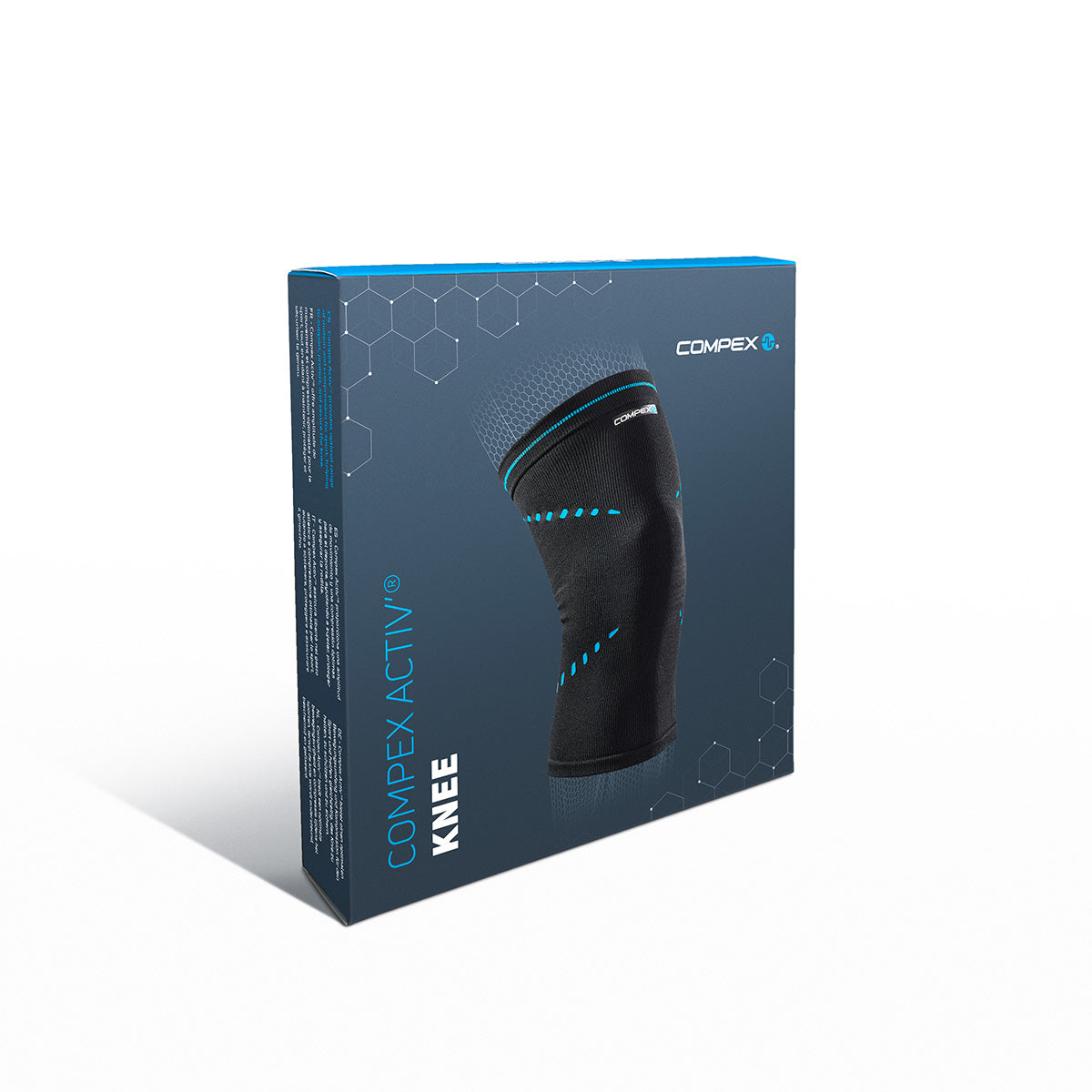 Compex ACTIV'® High-Performance Knee Brace for Pain Relief & Support - Ideal for Running, Hiking & Sports Recovery
