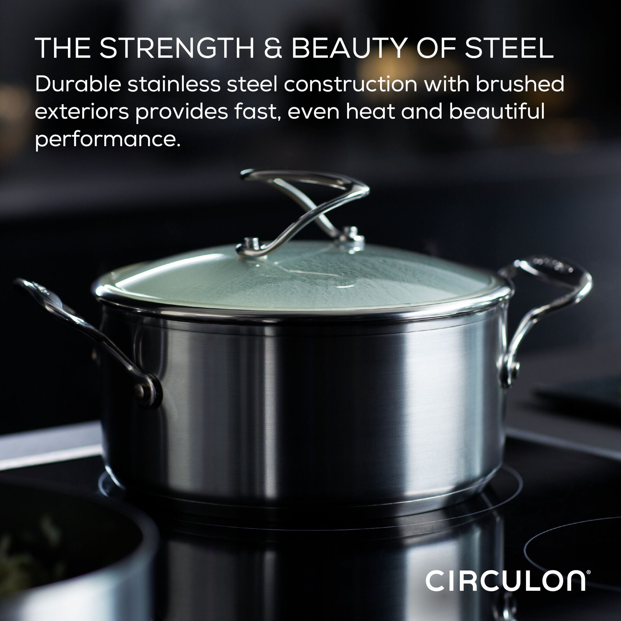 Premium Hybrid Stainless Steel Saute Pan with Lid - 12 Inch Nonstick Frying Pan for Professional Cooking, Perfect for Searing, Stir-Frying & Sauteing - Ideal for Gas, Electric & Induction Stovetops