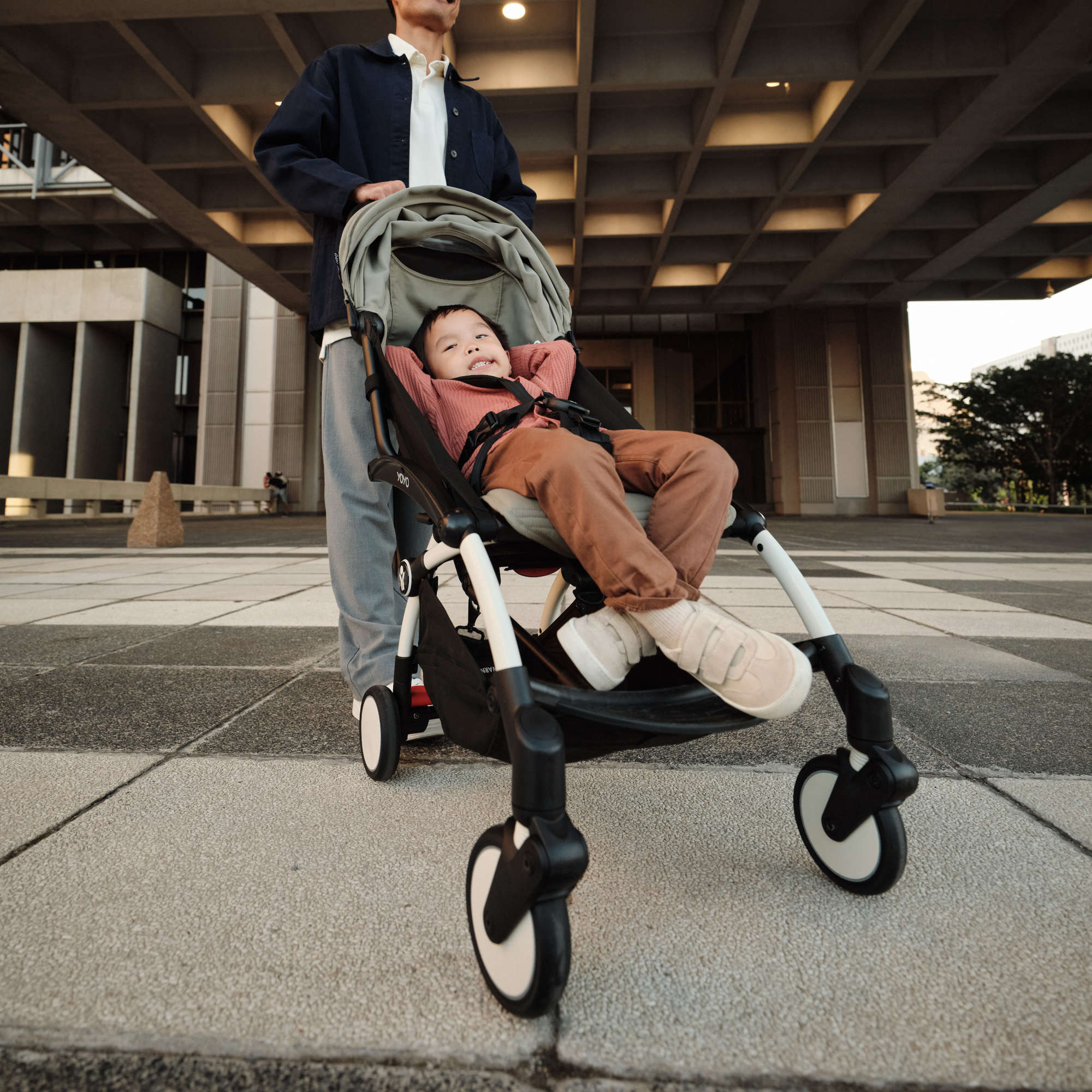 Stokke YOYO³ Lightweight Baby Stroller - Compact Foldable Travel Stroller for Infants from 6 Months | Perfect for Air Travel, City Walks & Daily Use