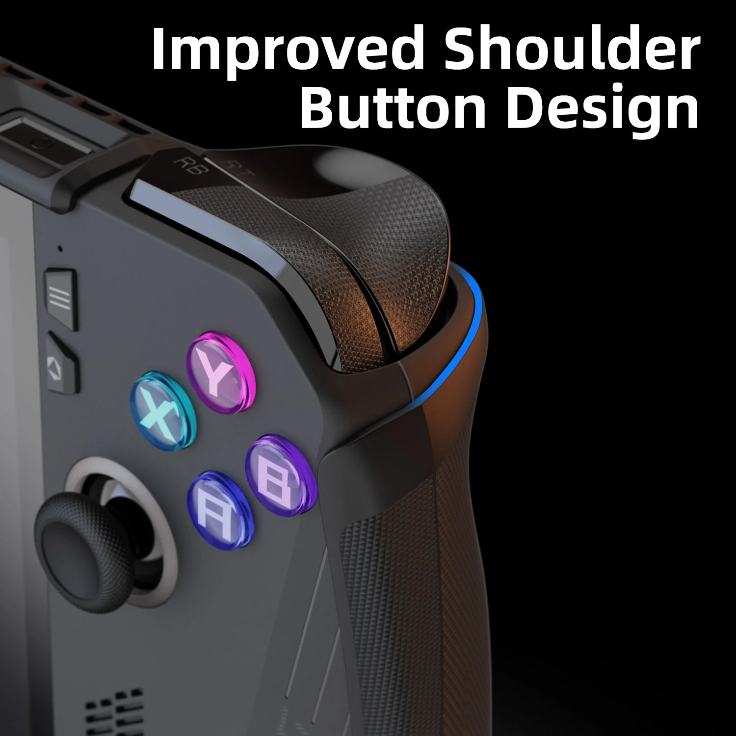 Skull & Co. GripCase Ally X Protective Cover for ASUS ROG Ally X - Galactic Purple | Ergonomic Gaming Grip | Shockproof Case for Handheld Console | Perfect for Travel & On-the-Go Gaming