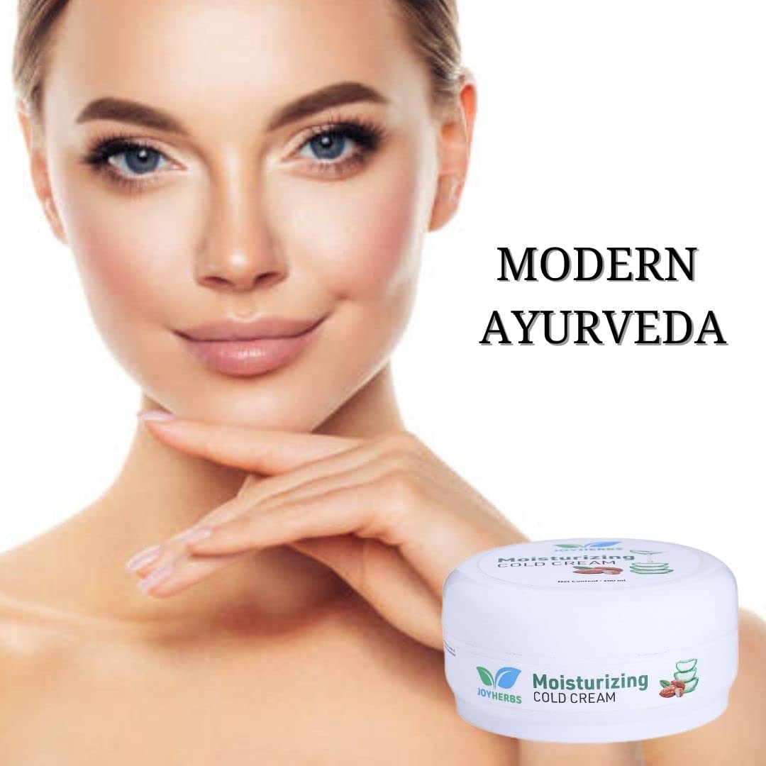 JOYHERBS Vitamin C & Honey Nourishing Cold Winter Cream for Face & Body - 100G Illuminating Moisturizer for Dry Skin | Hydrating Winter Skincare & Night Cream