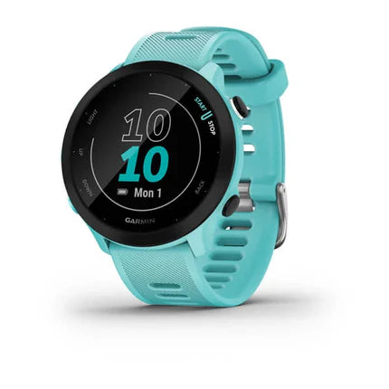 Garmin Forerunner 55 GPS Running Watch - Lightweight Smartwatch with Heart Rate Monitor, Music Storage & Long Battery Life - Perfect for Runners, Joggers & Fitness Enthusiasts