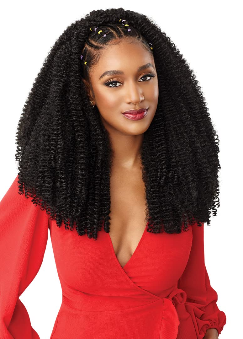 Outre Xpression Twisted Up Springy Bohemian Twist 3X Braiding Hair - 16