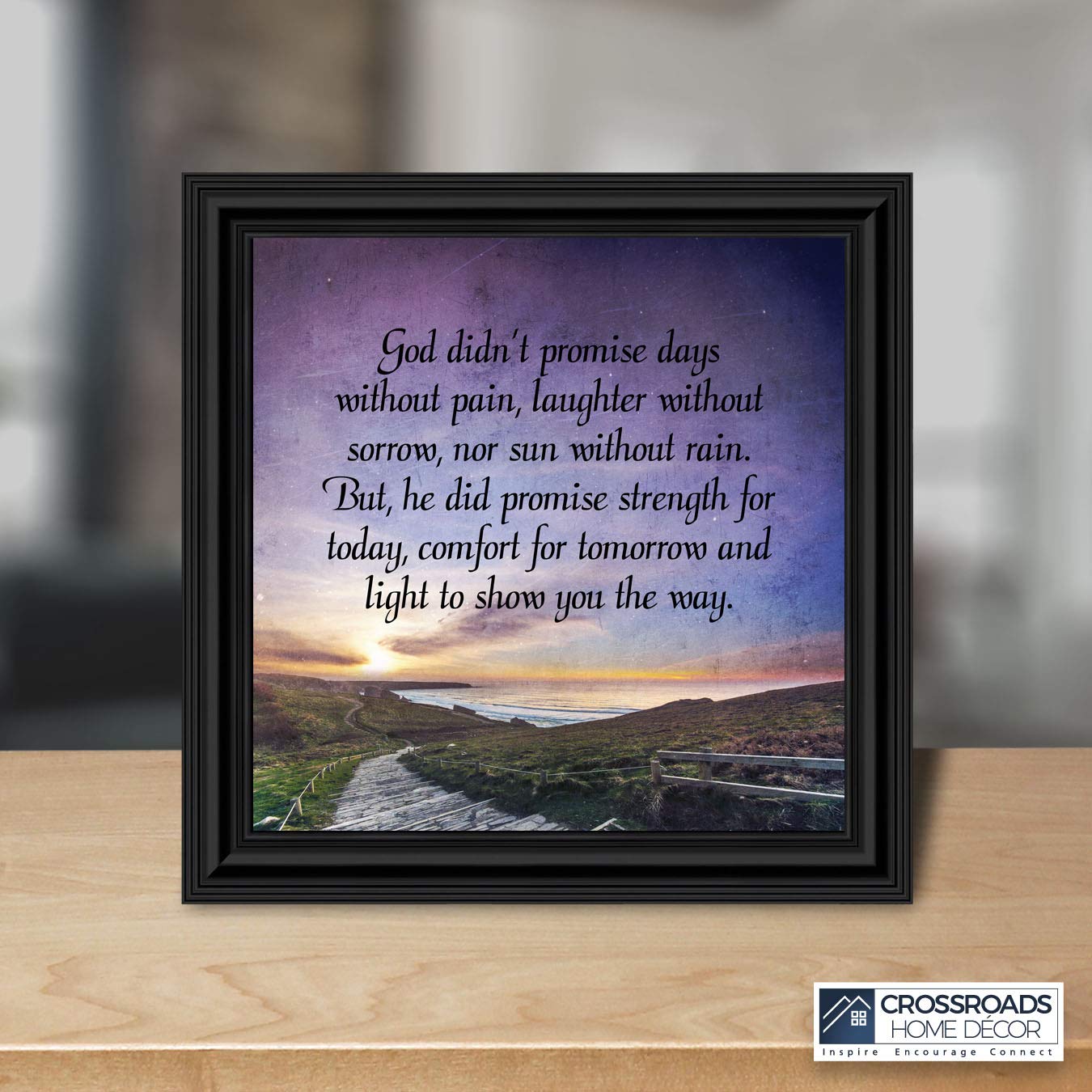 God's Promise Christian Wall Decor - Biblical Posters for Home & Church