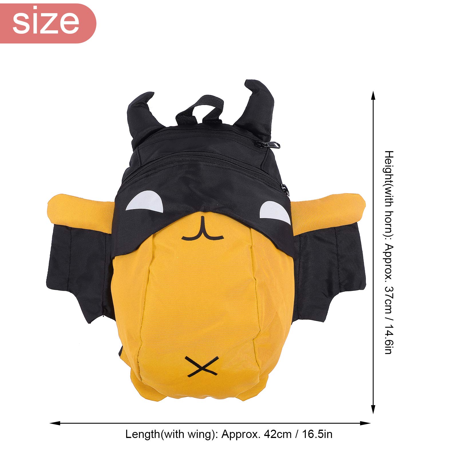 Kids Backpack for School - Durable & Lightweight Children's Backpack with Adjustable Straps (Yellow) - Perfect for Elementary Students, Daycare & Outdoor Adventures