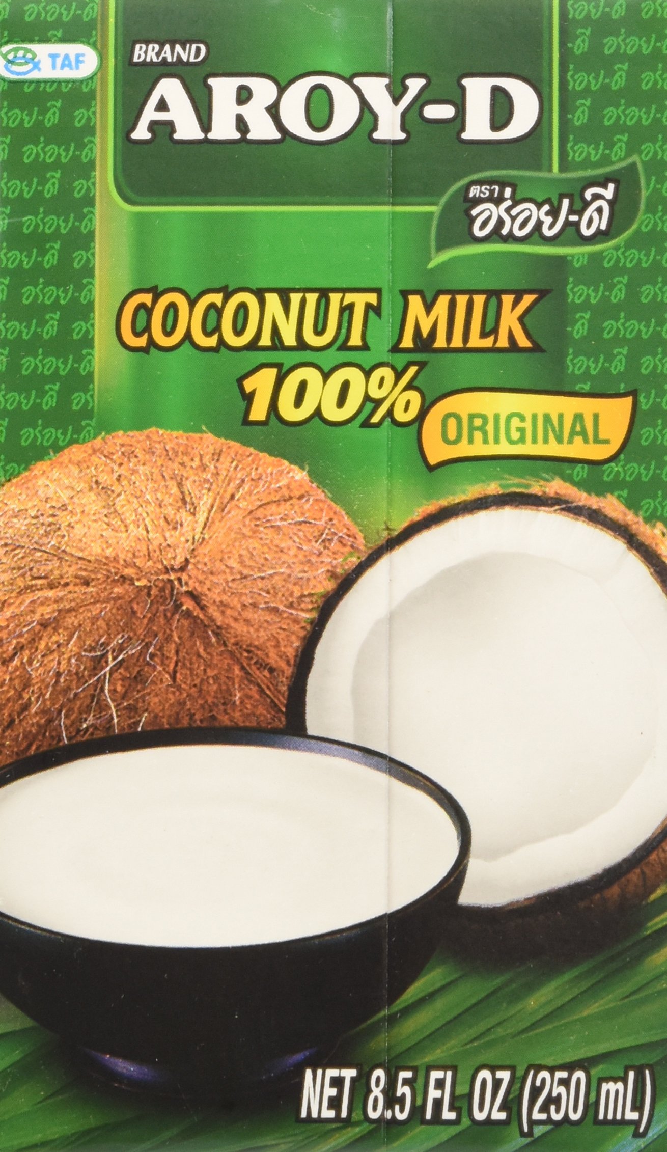 Organic 100% Pure Coconut Milk - 8.5 oz Cans (Pack of 36) | Dairy-Free, Vegan, Gluten-Free | Perfect for Smoothies, Baking & Thai Cooking