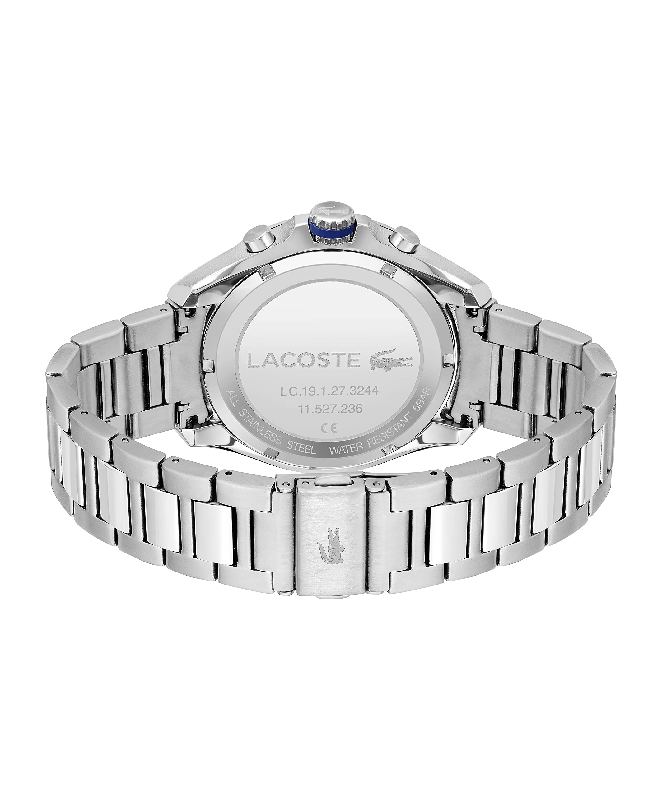 Lacoste Men's Analog Quartz Watch with Silicone Strap - Waterproof Casual Dress Watch for Business, Sports & Everyday Wear